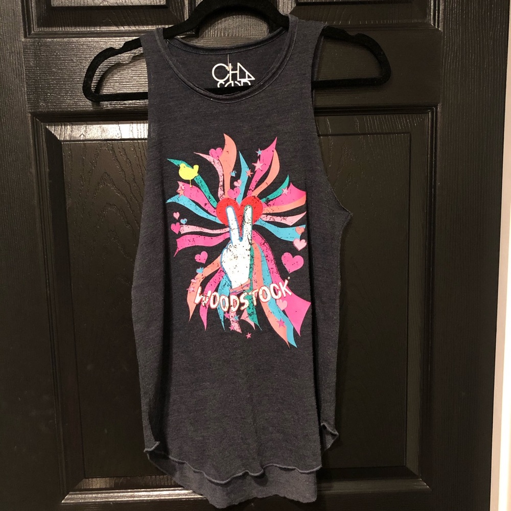 chaser woodstock tank top